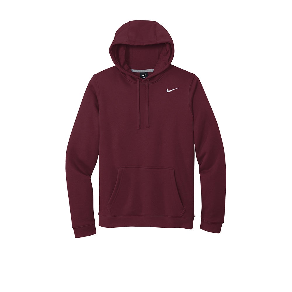 Nike hoodie dark red new arrivals